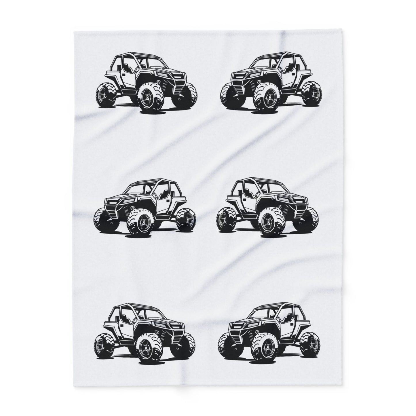 Off The Beaten Path Side By Side Arctic Fleece Blanket