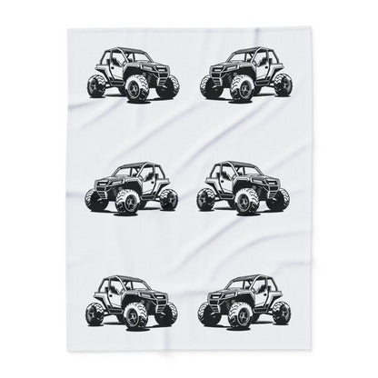 Off The Beaten Path Side By Side Arctic Fleece Blanket
