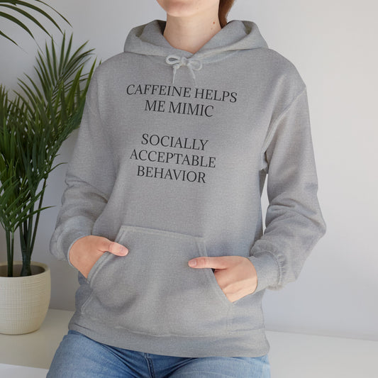 Socially Acceptable Unisex Hoodie