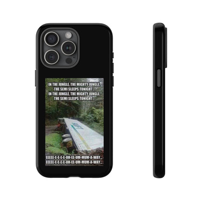 Semi Sleeps iPhone Case
