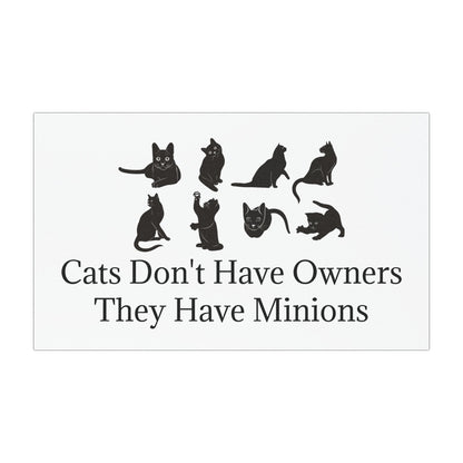 Cat Minions Indoor/Outdoor Magnet