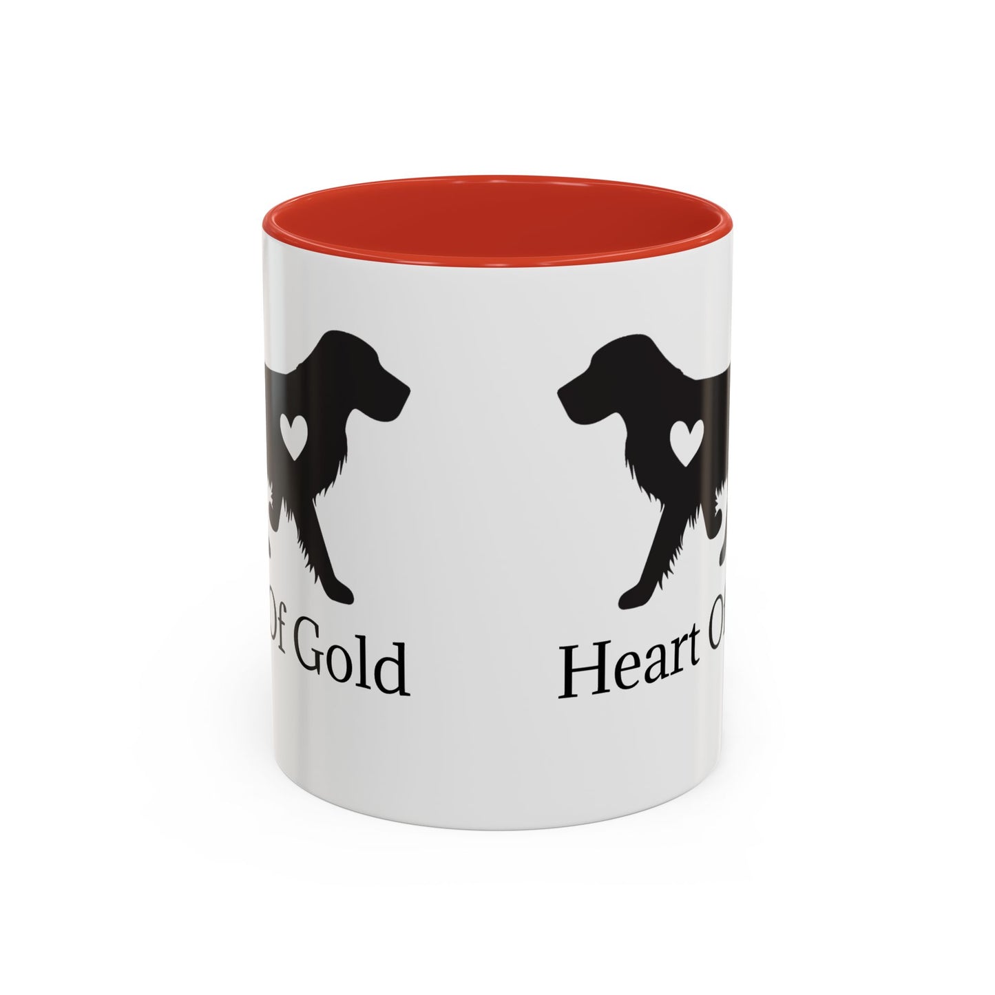 Heart Of Gold 2-Tone Coffee Mug