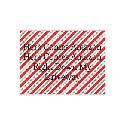 Here Comes Amazon Ceramic Photo Tile