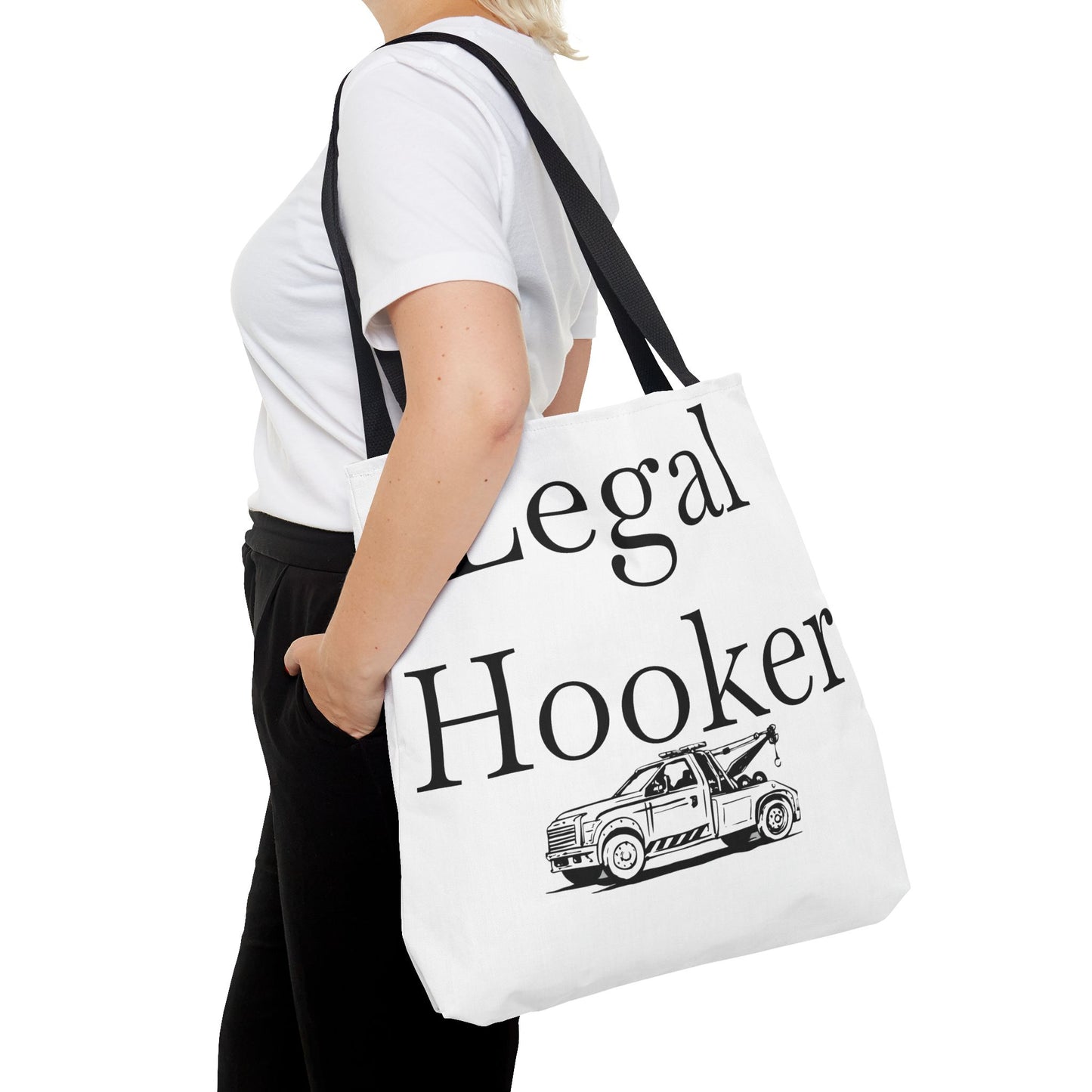 Legal H**ker Wheel Lift Tow Truck Tote Bag