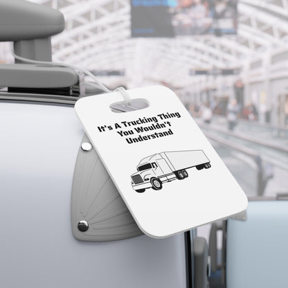 Trucking Thing Luggage Tag