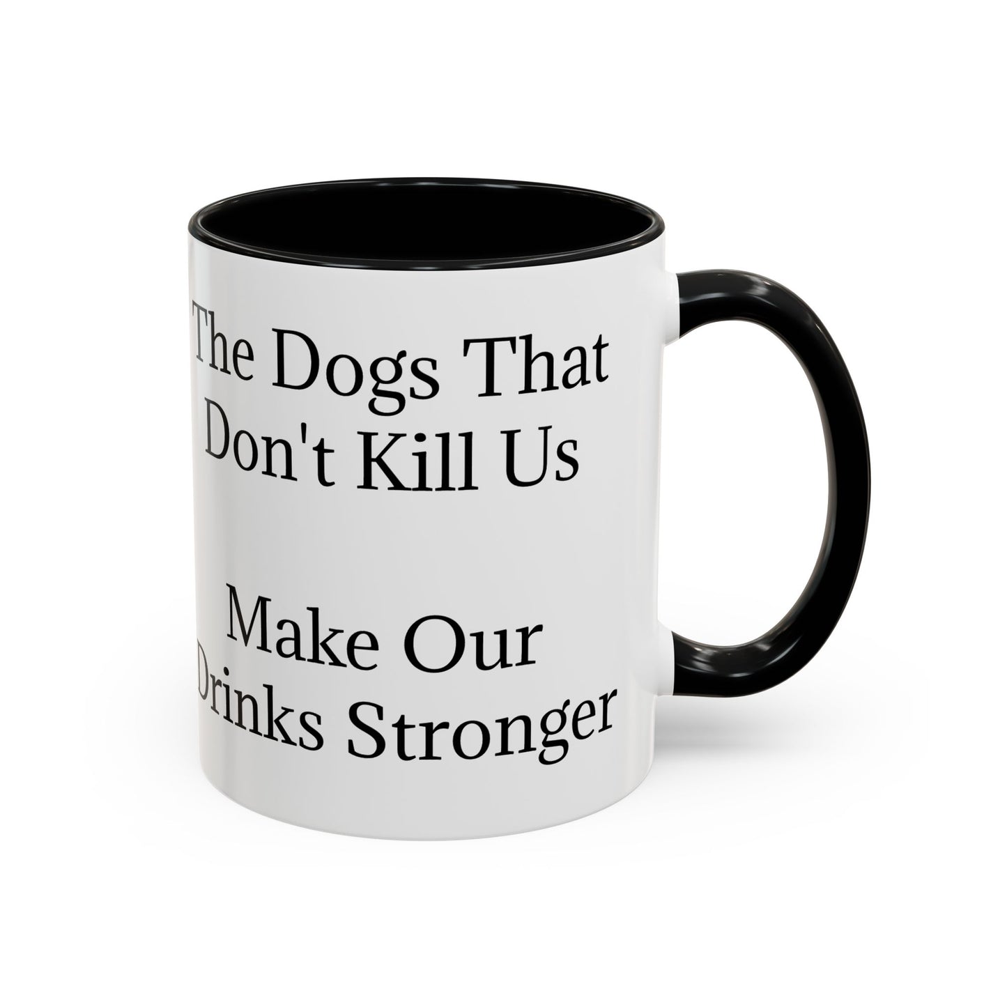 Drinks Stronger 2-Tone Coffee Mug