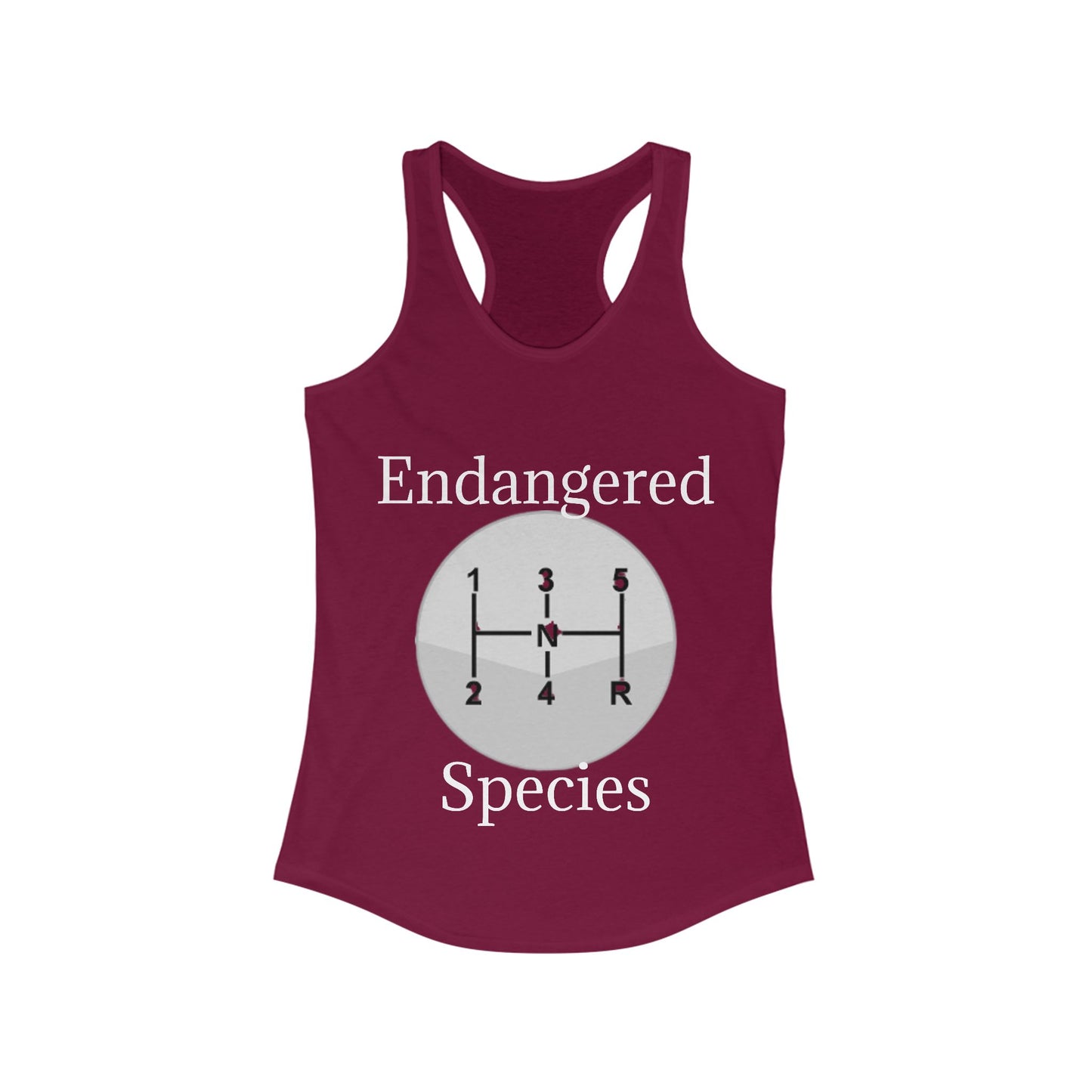 Endangered Species Women's Racerback Tank