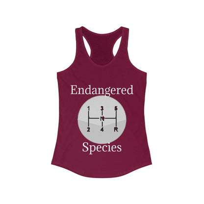 Endangered Species Women's Racerback Tank