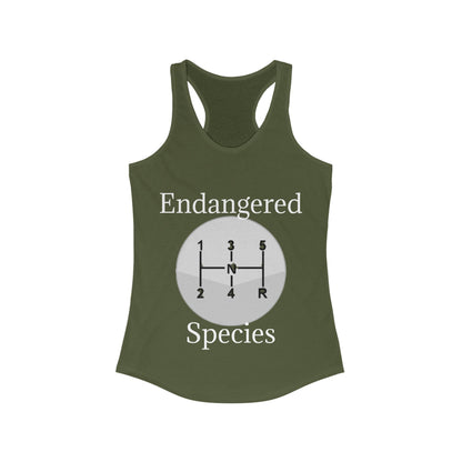 Endangered Species Women's Racerback Tank