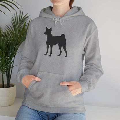 Basenji Silhouette Unisex Hoodie