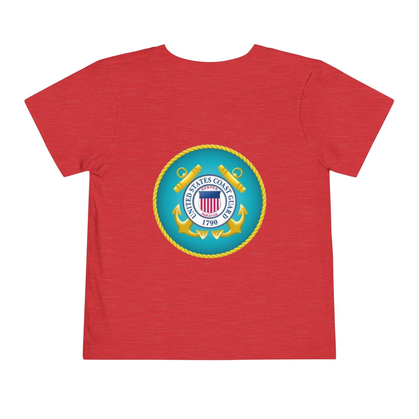 US Coast Guard Toddler Unisex Short Sleeve Crewneck Tee