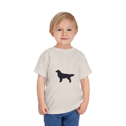 Golden Silhouette Toddler Unisex Short Sleeve Crewneck Tee