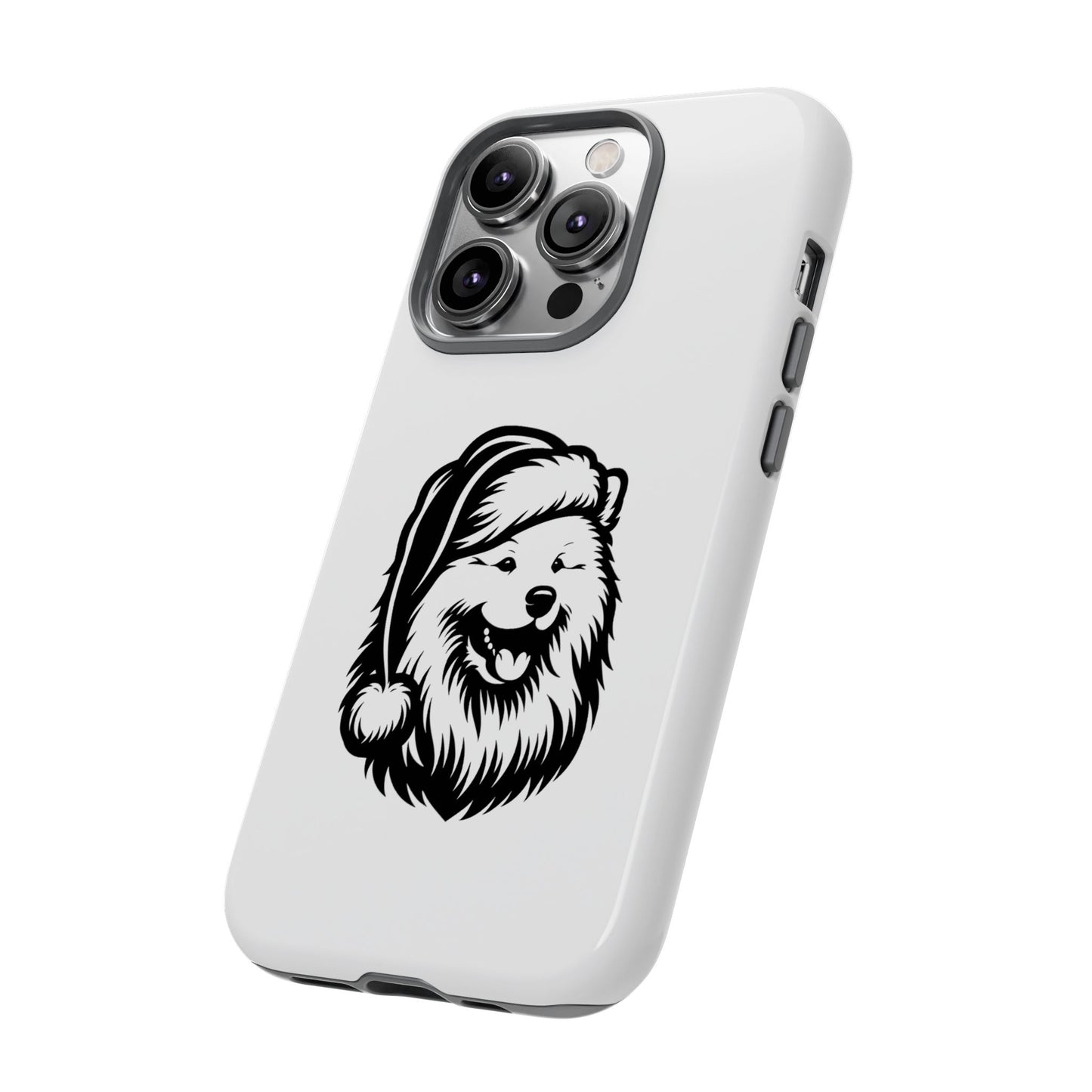 Santa Paws Samoyed iPhone Case