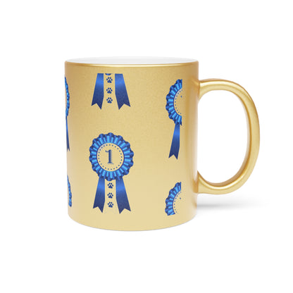 Show Ribbon Metallic Coffee Mug