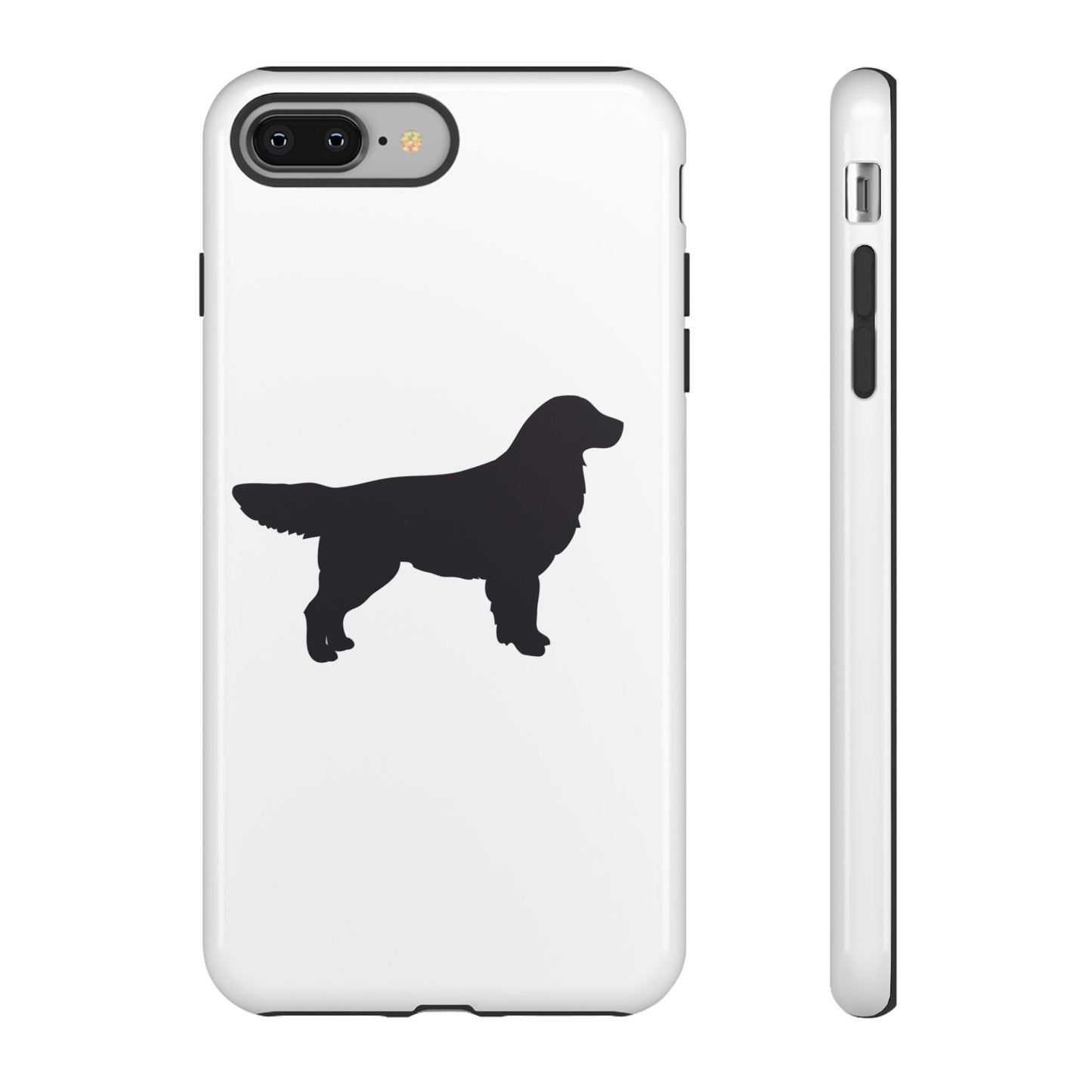 Golden Silhouette iPhone Case
