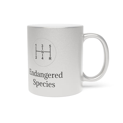 Endangered Species Metallic Coffee Mug