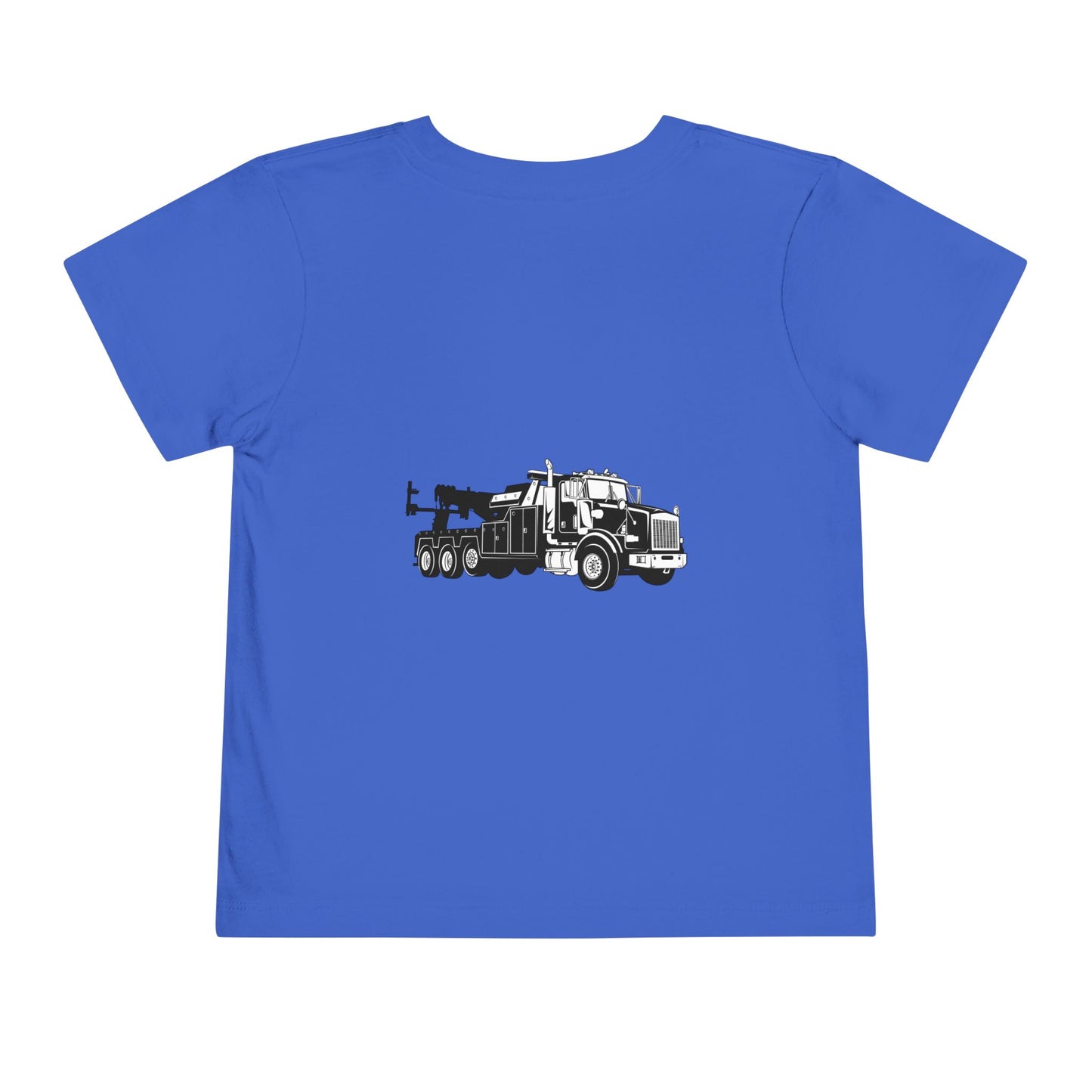 Heavy Tow Truck Toddler Unisex Short Sleeve Crewneck Tee