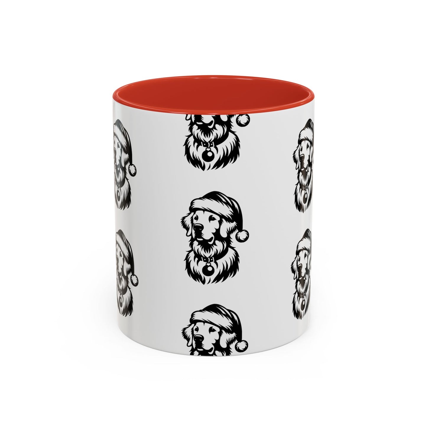 Santa Paws Golden 2-Tone Coffee Mug