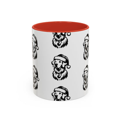 Santa Paws Golden 2-Tone Coffee Mug
