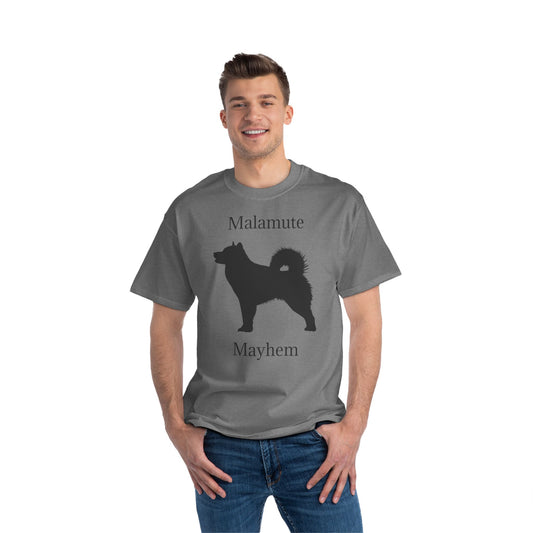 Malamute Mayhem Men's Short-Sleeve Crewneck Tee