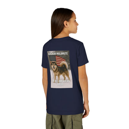 All-American Breed Youth Unisex Short Sleeve Crewneck Tee