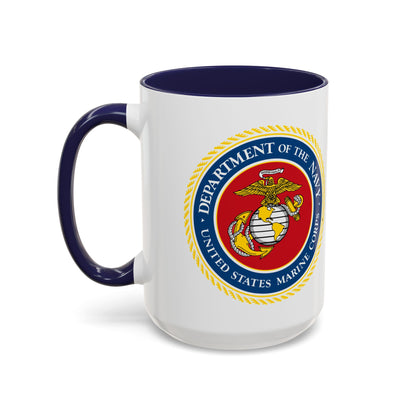 US Marine Corps 2-Tone Coffee Mug