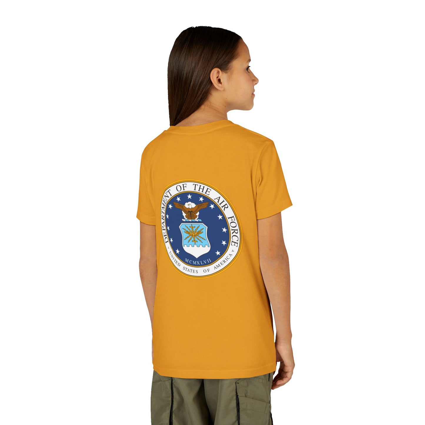 US Air Force Youth Unisex Short Sleeve Crewneck Tee