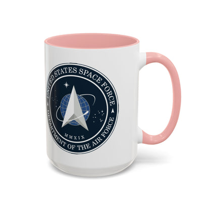 US Space Force 2-Tone Coffee Mug