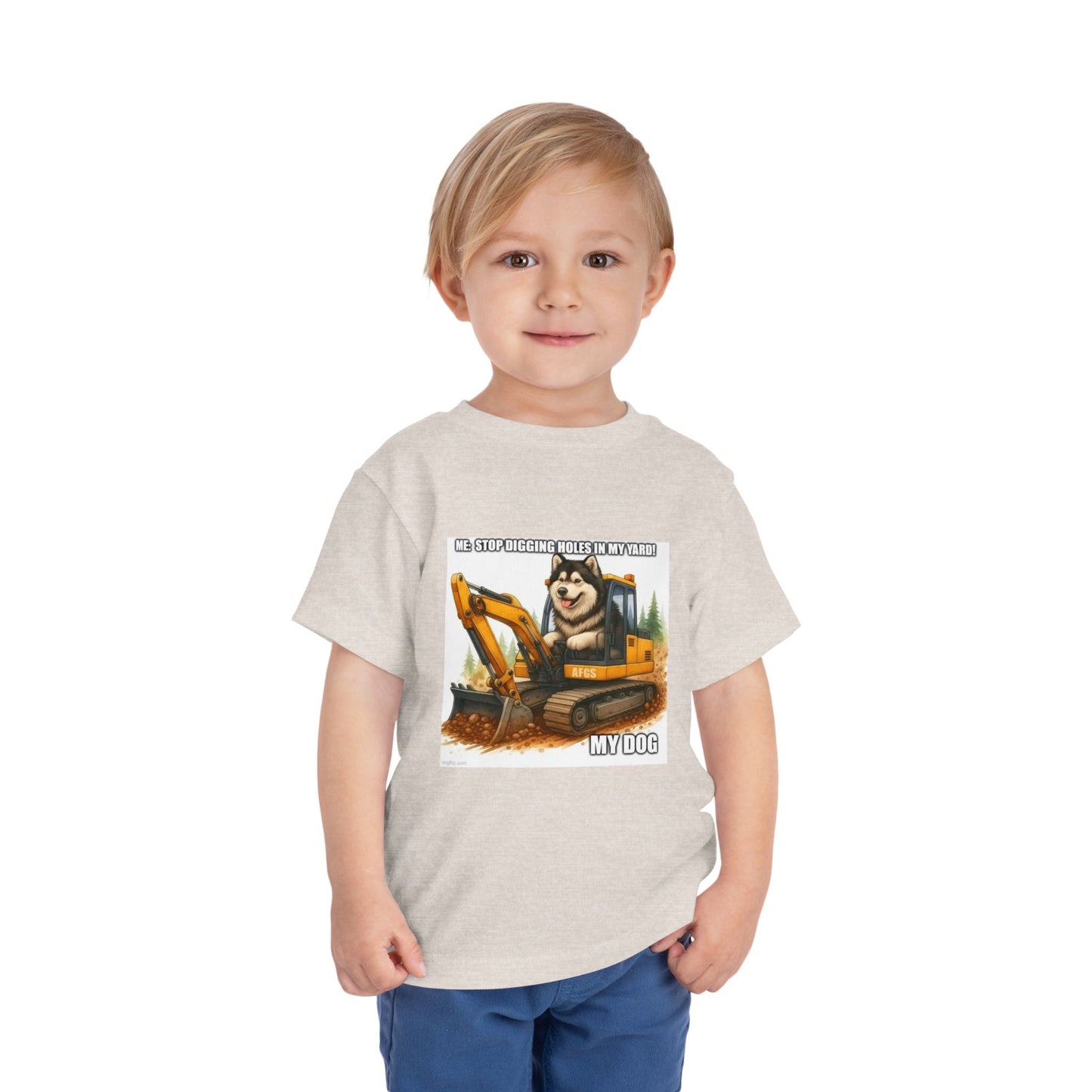 Digmaster Toddler Unisex Short Sleeve Crewneck Tee