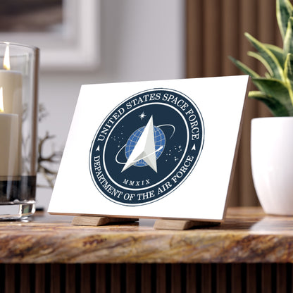 US Space Force Ceramic Photo Tile