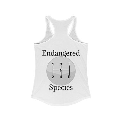 Endangered Species Women's Racerback Tank