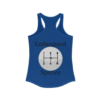 Endangered Species Women's Racerback Tank