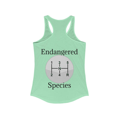 Endangered Species Women's Racerback Tank