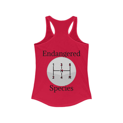 Endangered Species Women's Racerback Tank