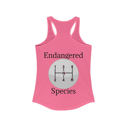 Endangered Species Women's Racerback Tank