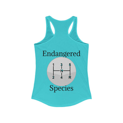 Endangered Species Women's Racerback Tank