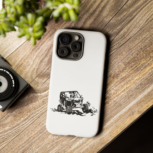 Slingin' Mud Side By Side iPhone Case