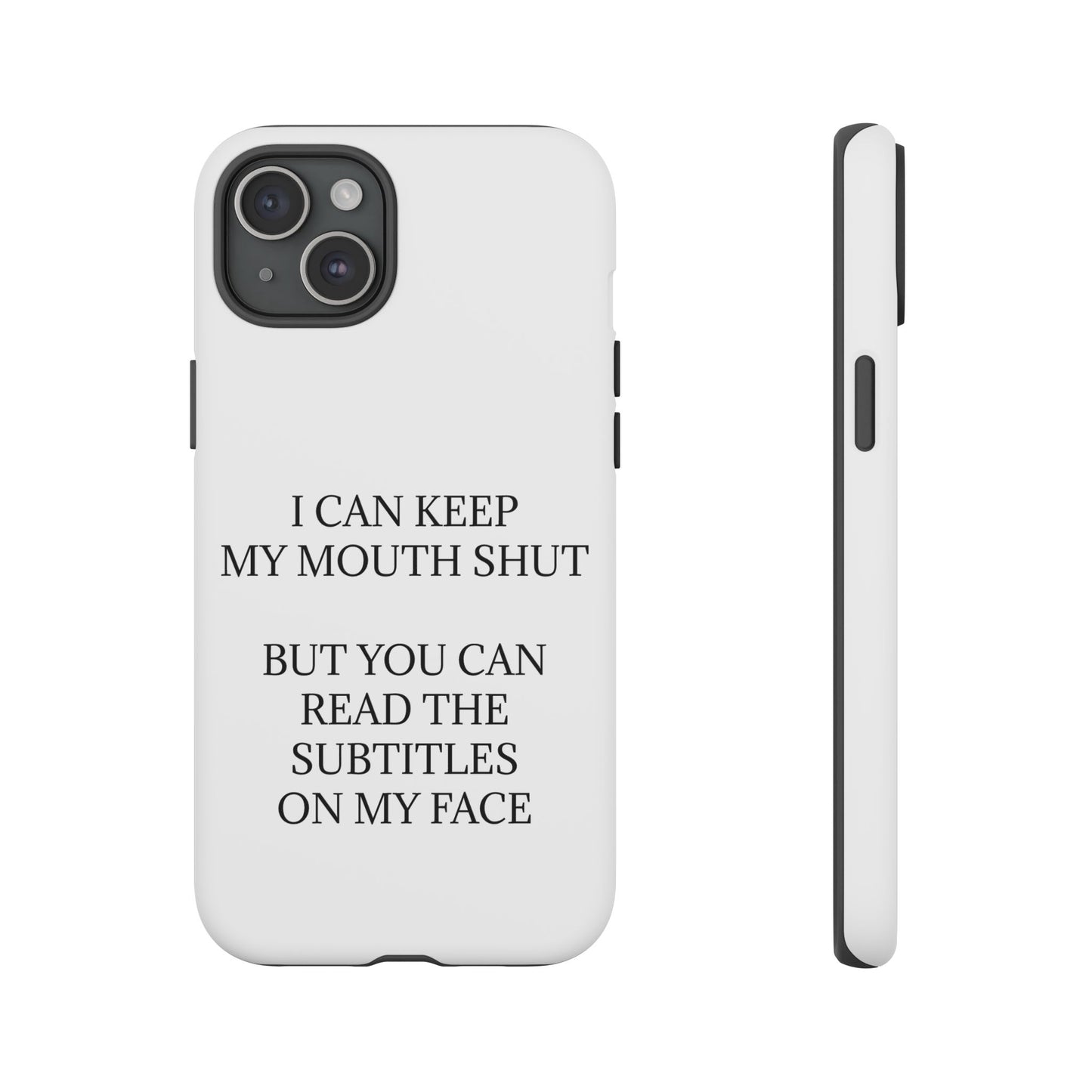 Subtitles iPhone Case
