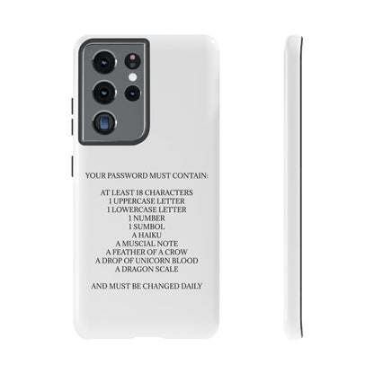 Password Samsung Case