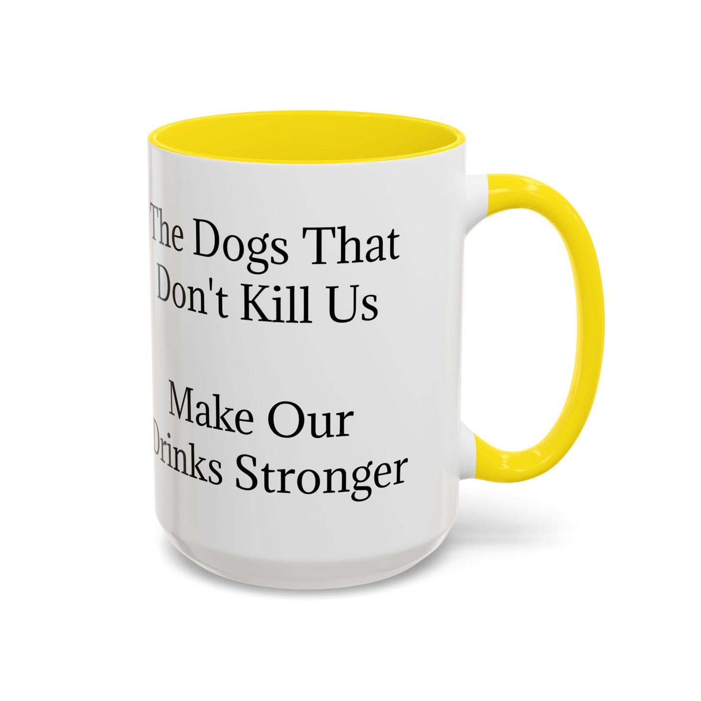 Drinks Stronger 2-Tone Coffee Mug