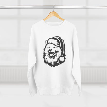 Santa Paws Samoyed Unisex Crewneck Sweatshirt