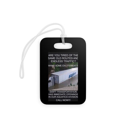 Swift Aquatics Luggage Tag