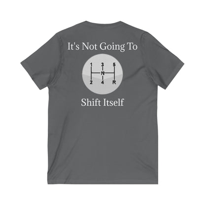 Shift Itself Unisex Short Sleeve V-Neck Tee