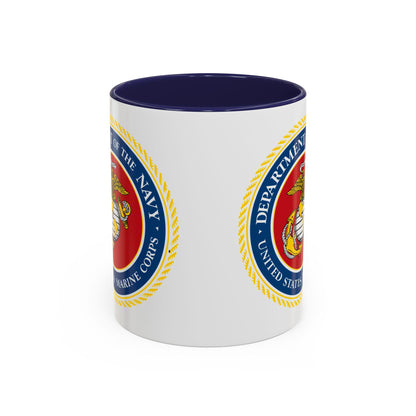 US Marine Corps 2-Tone Coffee Mug