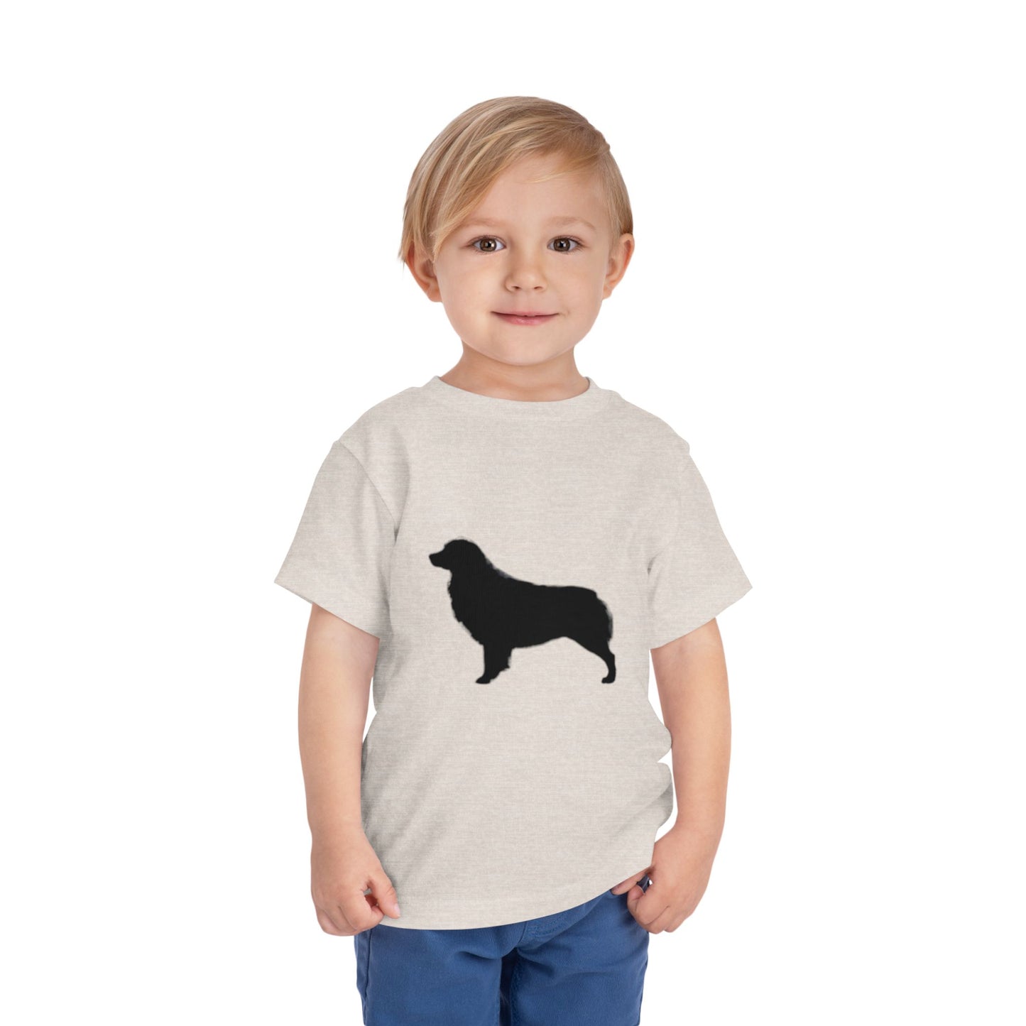 Aussie Silhouette Toddler Unisex Short Sleeve Crewneck Tee