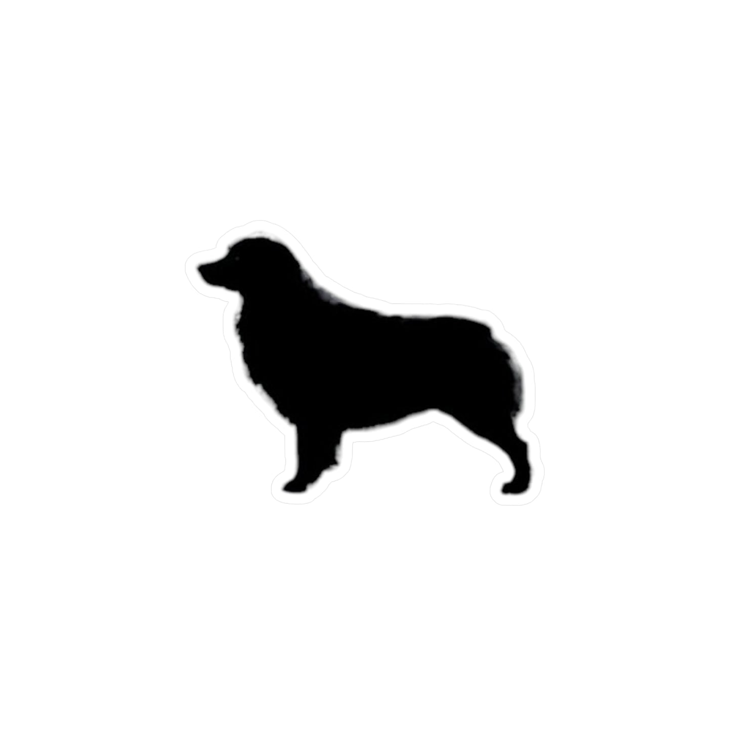 Aussie Silhouette Vinyl Decal