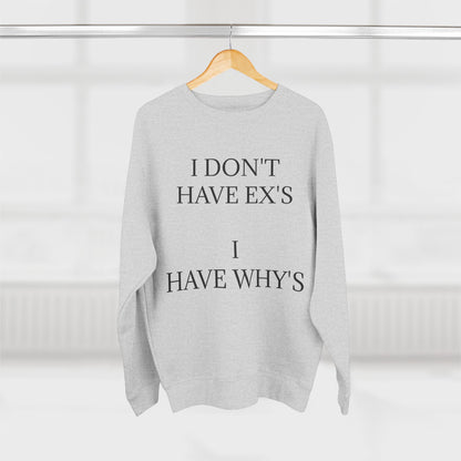 X's And Y's Unisex Crewneck Sweatshirt
