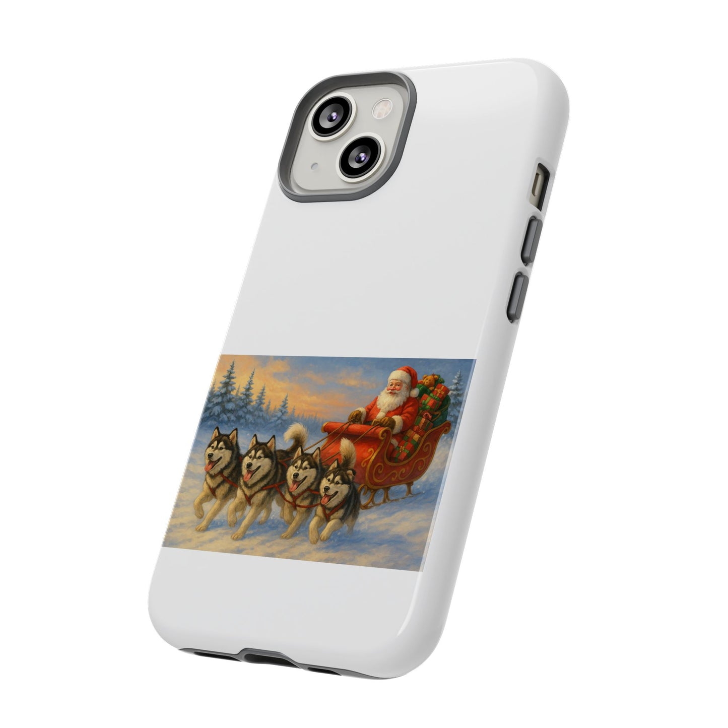 Dashing Through The Snow iPhone Case