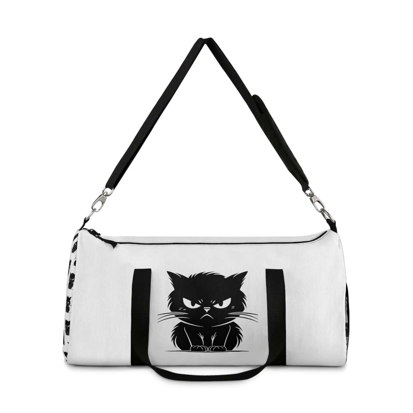 Angry Cat Duffel Bag