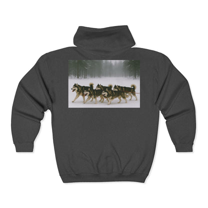 Mush On Unisex Full Zip Hoodie
